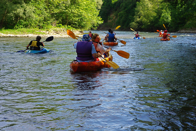 canoe sur l'eau (3)
